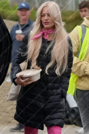 Barbie Black Puffer Jacket