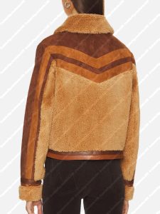 Superman & Lois S03 Tayler Buck Sherpa Leather Jacket