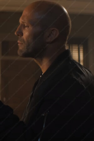 Lee Christmas The Expendables 4 Jason Statham Black Bomber Jacket