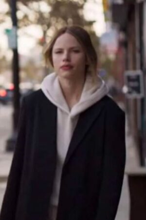 Abby The List 2023 Halston Sage Black Blazer.