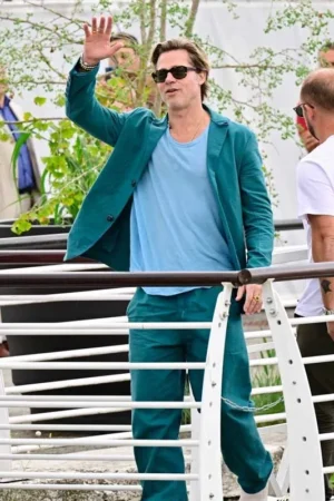 Babylon 2022 Brad Pitt Suit.