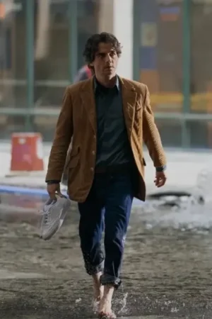 Dan Tv-series Shining Girls 2022 Wagner Moura Brown Corduroy Blazer