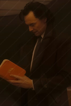 Loki S02 Tom Hiddleston Brown Woolen Coat