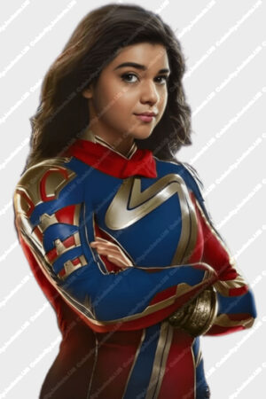 The Marvels 2023 Kamala Khan Leather Jacket