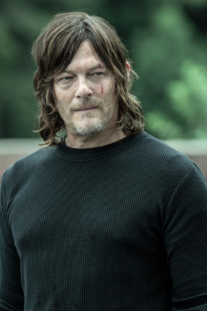 Norman Reedus The Walking Dead Daryl Dixon 2023 Green Sweetshirt