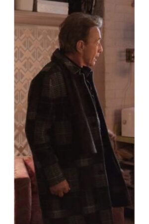 Only Murders In The Building S03 Martin Short Grey Coat