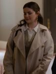 Only Murders In The Building S03 Selena Gomez Trench Coat.