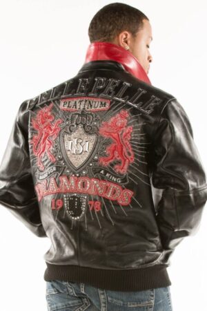 Pelle Pelle Platinum & Diamonds Leather Jacket