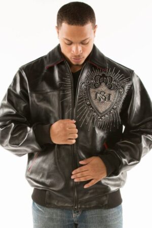 Pelle Pelle Platinum & Diamonds Leather Jacket..