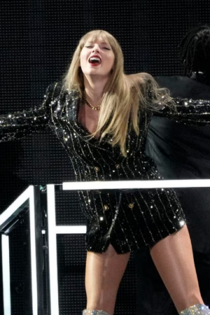Taylor Swift Eras Tour 2023 Black Coat