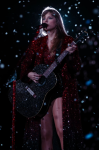 Taylor Swift Eras Tour 2023 Red Sequin Coat