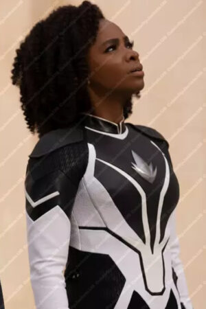 The Marvels 2023 Monica Rambeau Leather Jacket