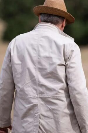 The Blacklist 2023 Raymond Reddington White Cotton Jacket.
