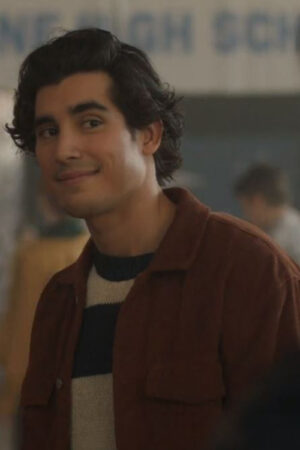 Tristan’s Nancy Drew S04 Henrique Zaga Corduroy Shirt Jacket.