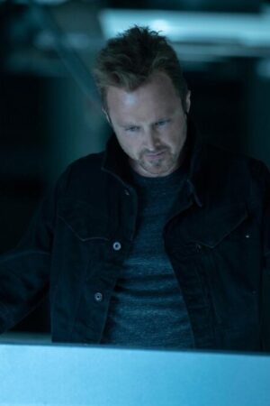 West World S03 Ep7 Caleb Nichols Black Cotton Jacket