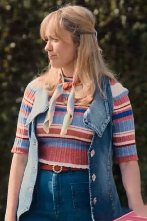 Aimee Gibbs Sex Education Season 4 Aimee Lou Wood Denim Vest