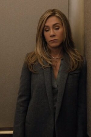 Alex Levy Tv Series The Morning Show S03 Jennifer Aniston Grey Coat