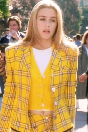 Alicia Silverstone Clueless Cher Yellow Costume Blazer