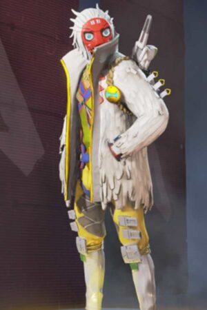 Apex Legends S03 Crypto The Masked Dancer White Jacket
