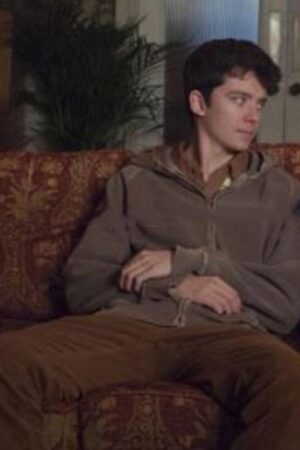Asa Butterfield Sex Education S04 2023 Otis Milburn Brown Jacket.