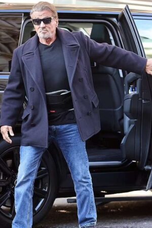 Barney The Expendables 4 Sylvester Stallone Blue Coat