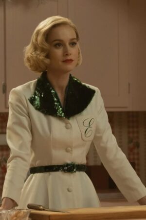 Brie Larson Lessons In Chemistry Elizabeth Zott White Coat