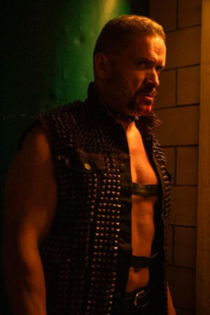 Carlos Series Rzr 2023 Jose Rosete Black Leather Studded Vest