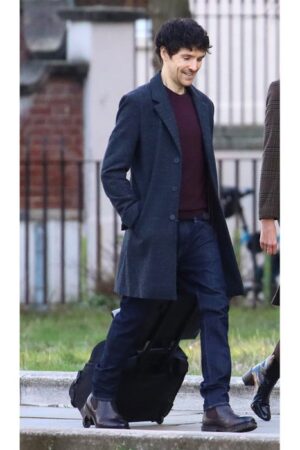 Colin Morgan The Killing Kind 2023 John Webster Blue Coat.