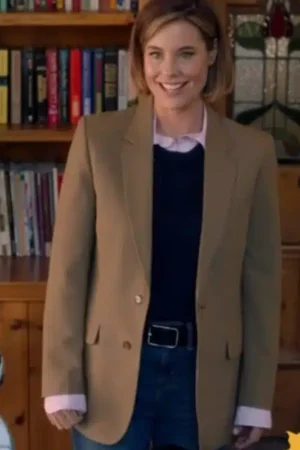Ellie Matthews Notes Of Autumn 2023 Brown Blazer