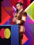 Harry Style Brit Award Red Carpet Retro Suit