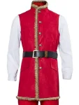 Kurt Russell The Christmas Chronicles Santa Claus Red Costume.