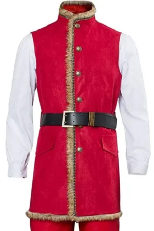 Kurt Russell The Christmas Chronicles Santa Claus Red Costume.