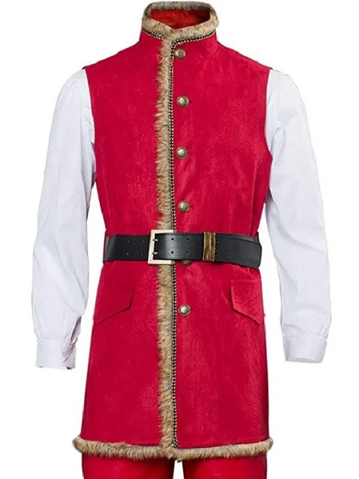 Kurt Russell The Christmas Chronicles Santa Claus Red Costume.