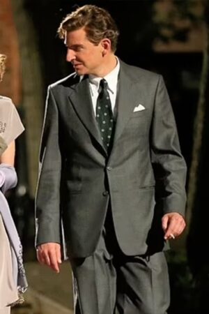 Leonard Bernstein Maestro 2023 Bradley Cooper Grey Suit.