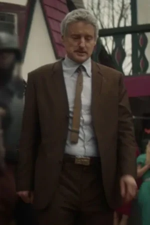 Mobius M. Mobius Tv Series Loki 2021 Owen Wilson Brown Blazer.