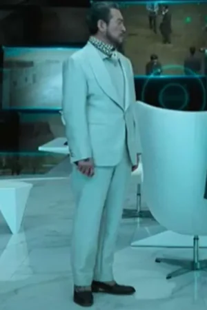 Nam Kyung-eub Black Knight S01 Chairman Ryu White Suit