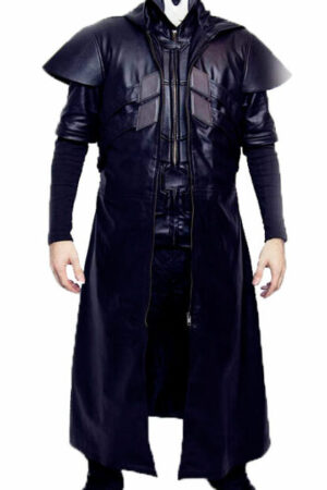 Overwatch Reaper Costume Coat In Black Color