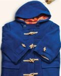 Paddington Bear Blue Toggle Trench Coat