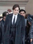 Robert Pattinson The Batman 2022 Bruce Wayne Black Coat