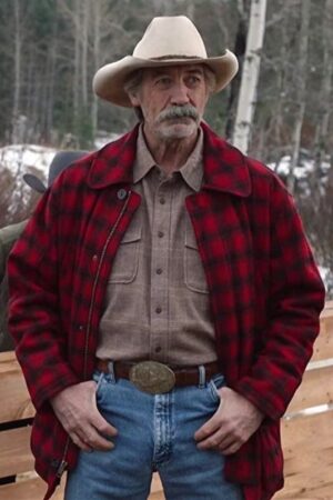 Shaun Johnston Tv Series Heartland Red Plaid Jacket