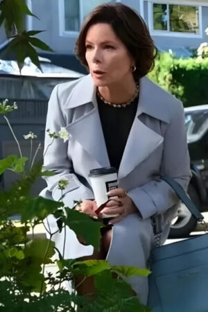 So Help Me Todd Margaret Marcia Gay Harden Trench Coat.