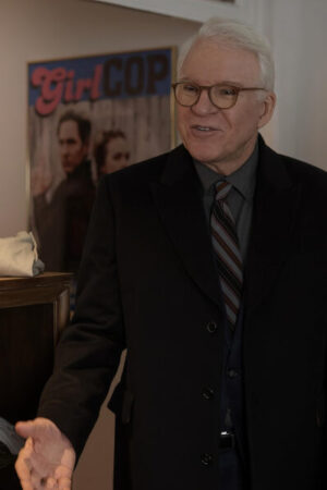 Steve Martin, Only Murders In The Building Charles Haden-savage Black Coat