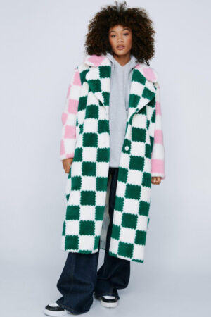 The Other Black Girl 2023 Ashleigh Murray Checkerboard Coat.