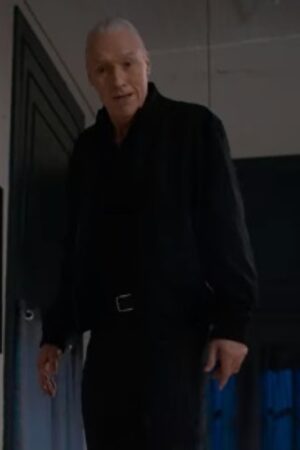 Thomas Ian Griffith Cobra Kai S05 Terry Silver Black Jacket.