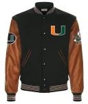 University Of Miami Hurricanes Varsity Jacket