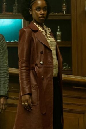 the continental from the world of john wick 2023 jessica allain leather coat