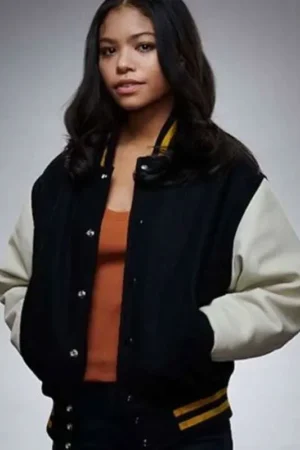 Carrie Kelley Gotham Knights Navia Ziraili Robinson Varsity Bomber Jacket