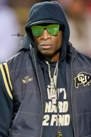 Deion Sanders Colorado Buffaloes Vest With Hood