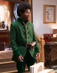 Noel Tv Series The Santa Clauses S02 Devin Bright Green Coat