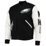Philadelphia Eagles Pro Standard Logo Varsity Full-zip Jacket.